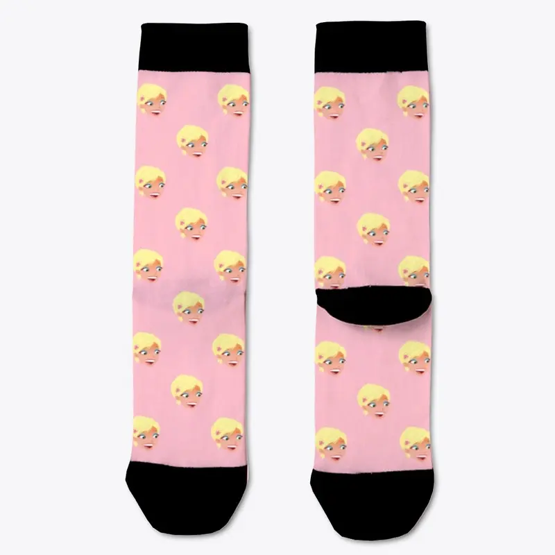 6Teen Caitlin Socks